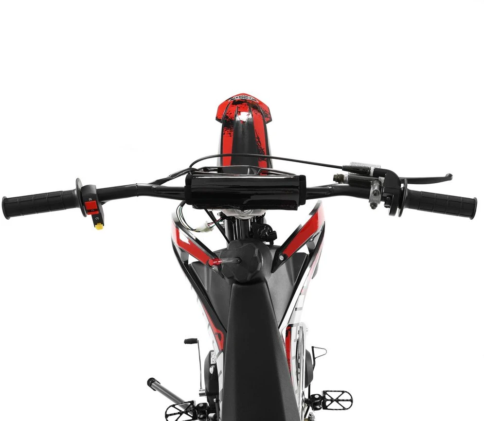 Benzininis krosinis motociklas HECHT 51125 Raudonas, 125 cm³