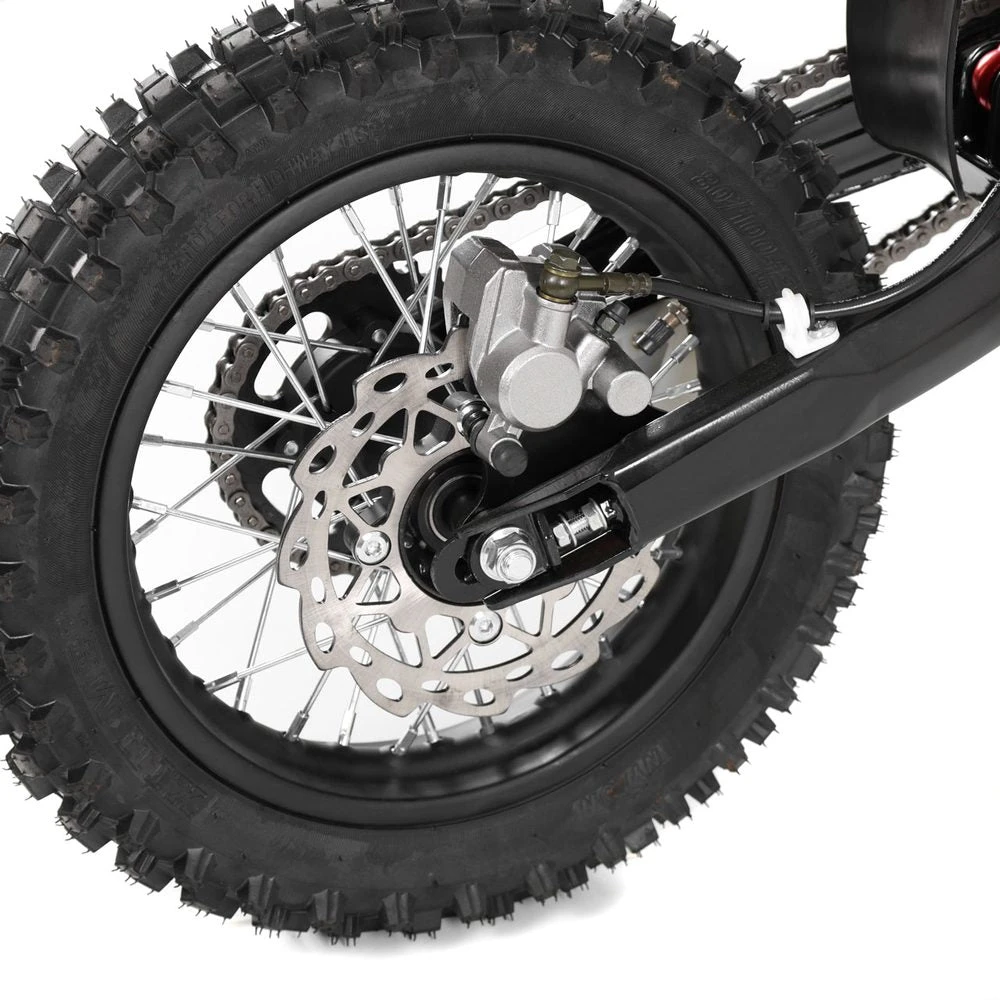 Benzininis krosinis motociklas HECHT 51125 Raudonas, 125 cm³