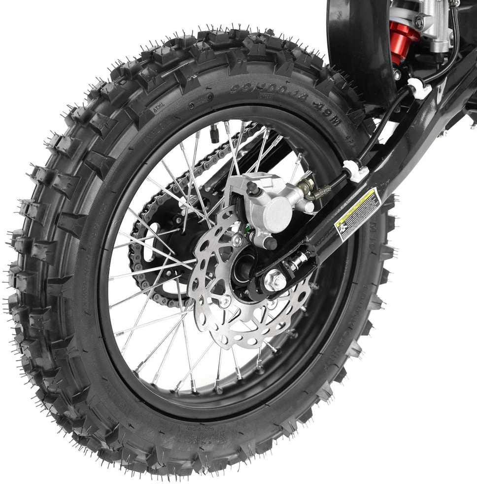 Benzininis krosinis motociklas HECHT 51126 Žalias, elektrinis užvedimas