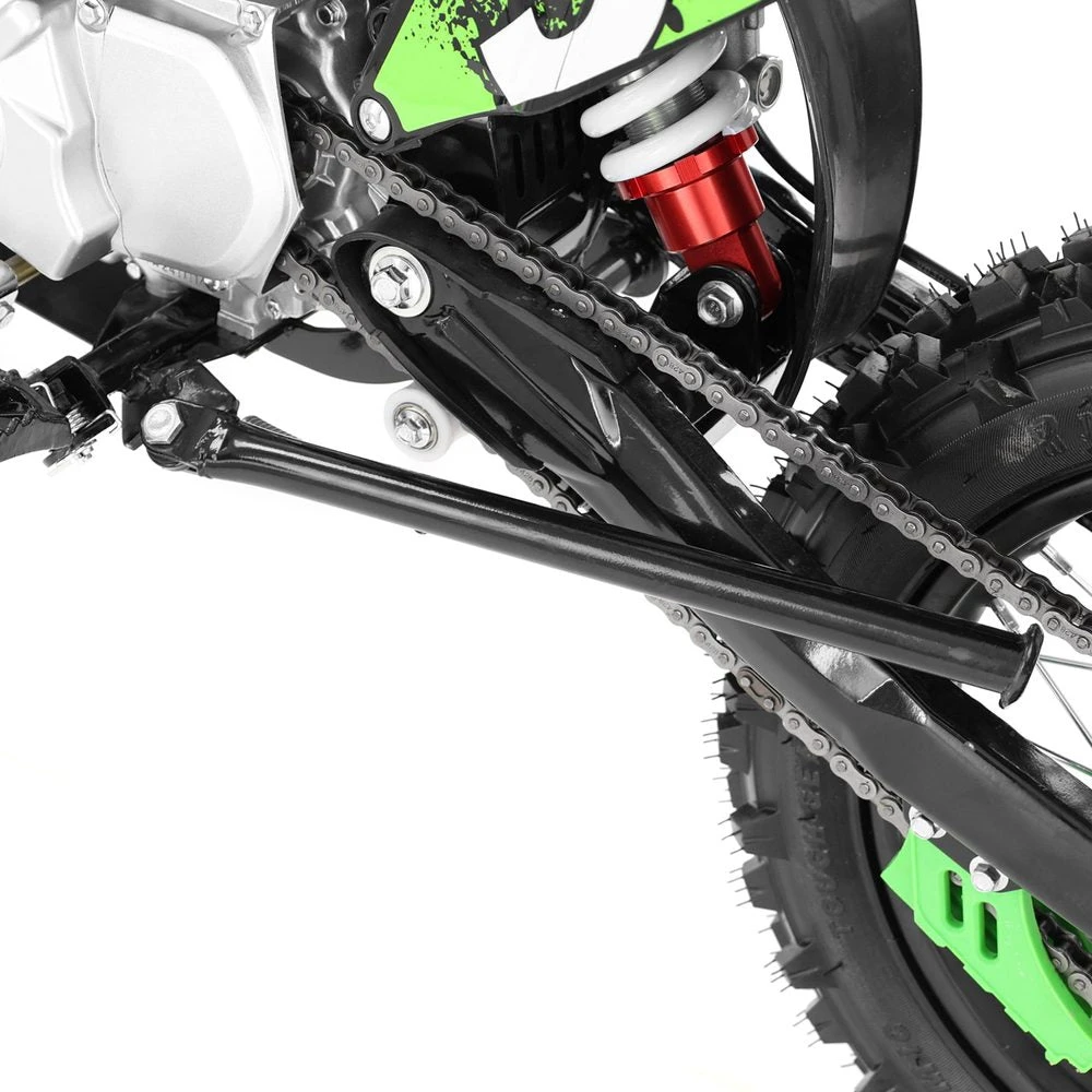 Benzininis krosinis motociklas HECHT 51126 Žalias, elektrinis užvedimas