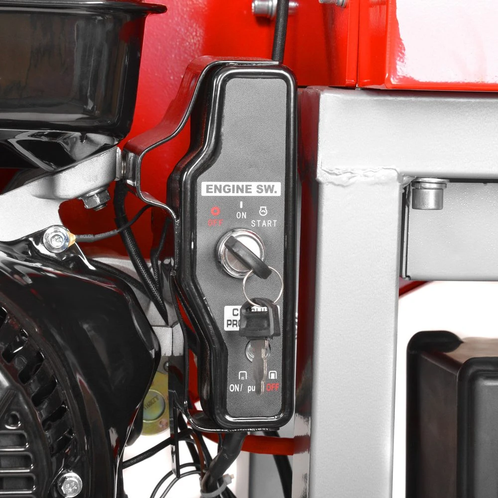 Benzininis šakų smulkintuvas HECHT 6645, su elektriniu starteriu