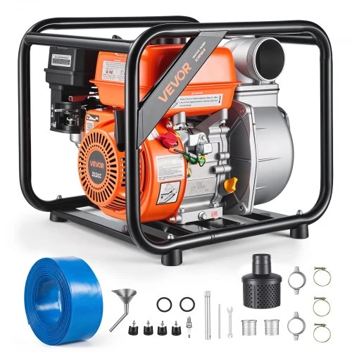 VEVOR Benzininis vandens siurblys 76,2 mm, 264 GPM 7 AG