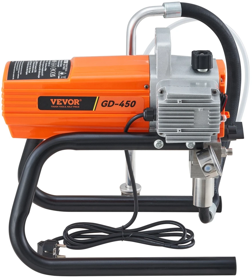 VEVOR Aukšto slėgio dažų purkštuvas sienoms 1500W