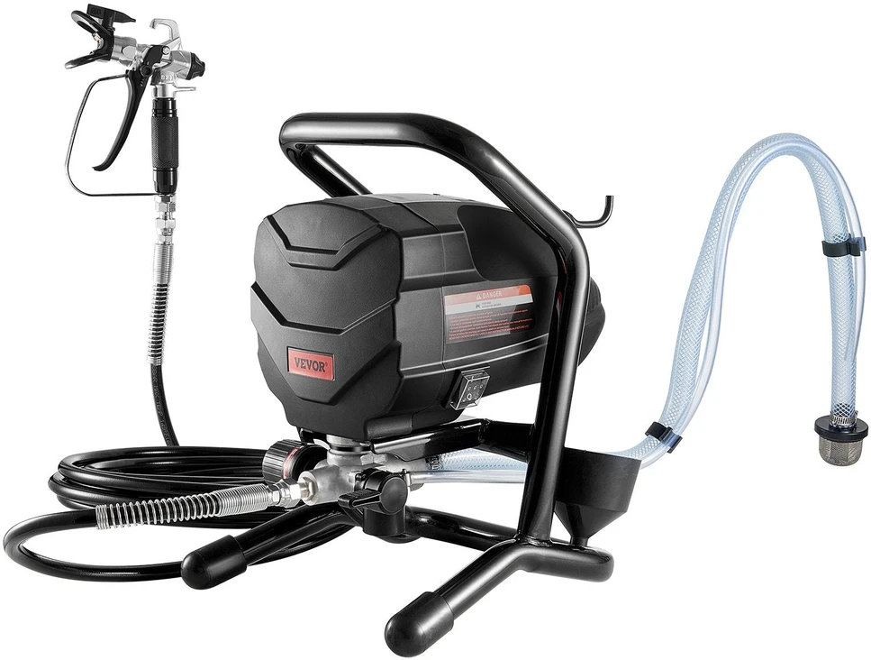 VEVOR Pastatomas beoris dažų purkštuvas 650 W 3000 PSI