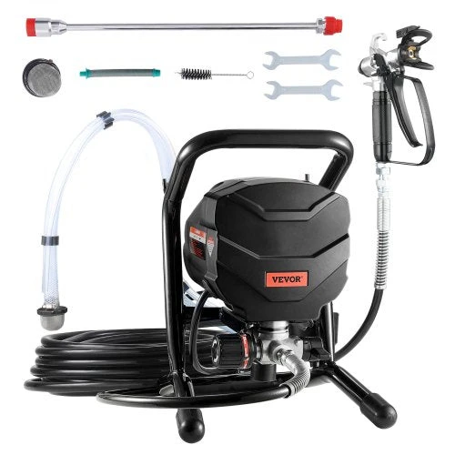 VEVOR Pastatomas beoris dažų purkštuvas 650 W 3000 PSI
