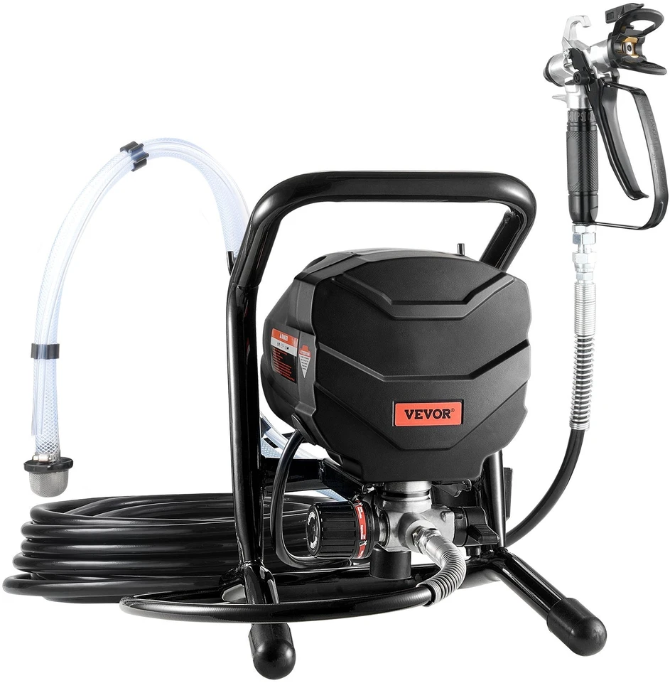 VEVOR Pastatomas beoris dažų purkštuvas 650 W 3000 PSI
