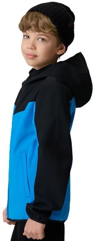 Berniukiška softshell striukė 4F M477 mėlyna 4FJWSS26TSOFM477 33S
