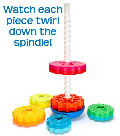 Fat Brain Toys FAT BRAINS edukacinis žaislas SpinAgain, FA110-1