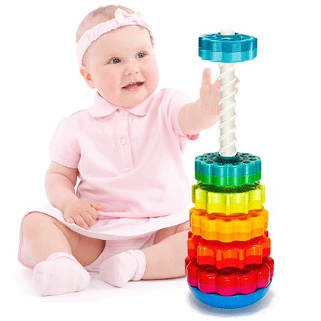 Fat Brain Toys FAT BRAINS edukacinis žaislas SpinAgain, FA110-1