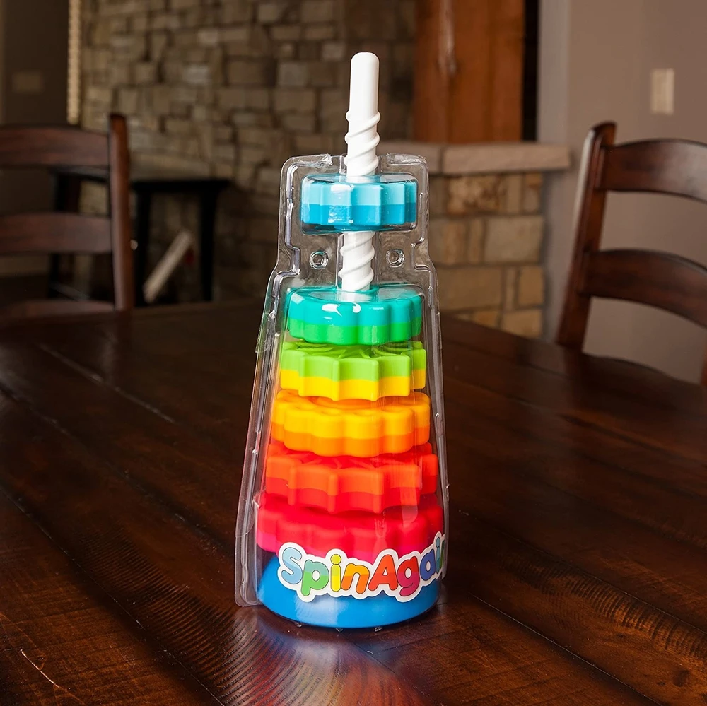 Fat Brain Toys FAT BRAINS edukacinis žaislas SpinAgain, FA110-1