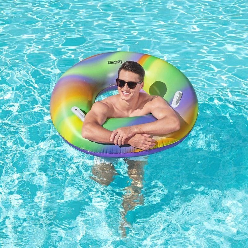Plaukimo ratas Bestway Rainbow, Ø 119 cm