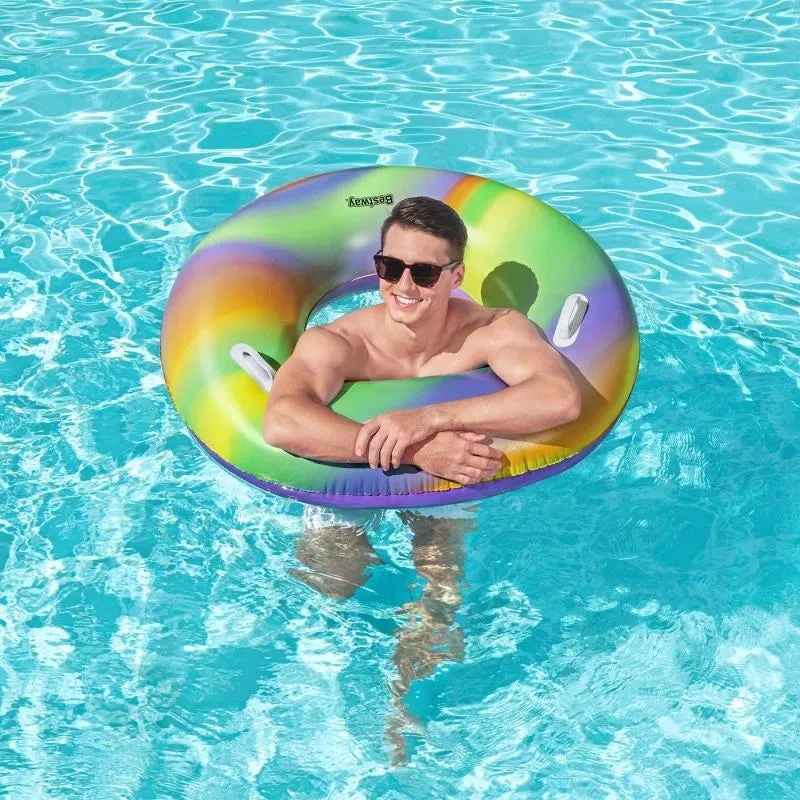 Plaukimo ratas Bestway Rainbow, Ø 119 cm
