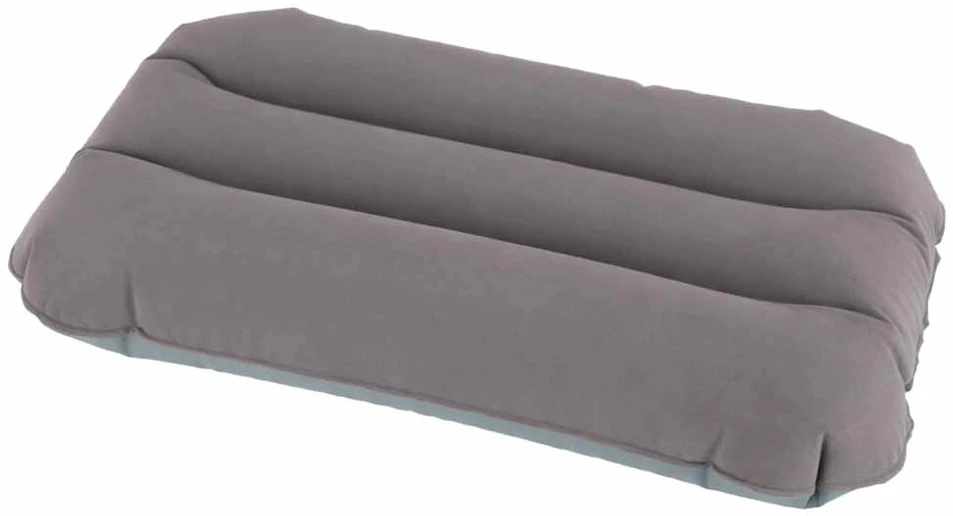 BESTWAY 67121 Kelioninė pripučiama veliūrinė pagalvėlė pilka