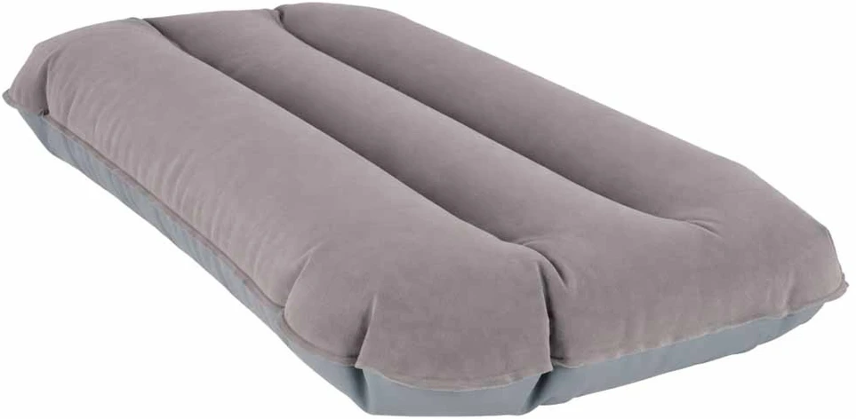 BESTWAY 67121 Kelioninė pripučiama veliūrinė pagalvėlė pilka