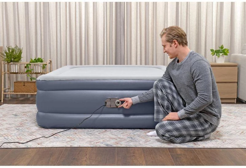 Veliūrinio čiužinio lova 203 x 152 x 51 cm Bestway 6713I