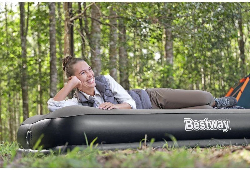 Bestway Savaime prisipučiantis turistinis čiužinys 2 asmenims 300 kg TRITECH 203x152cm 671BU