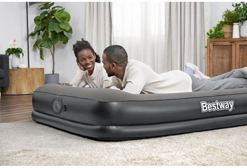 Bestway Savaime prisipučiantis turistinis čiužinys 2 asmenims 300 kg TRITECH 203x152cm 671BU