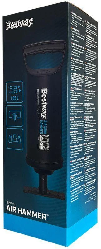 Bestway 62003 rankinė pompa Pastatoma oro pompa Juoda