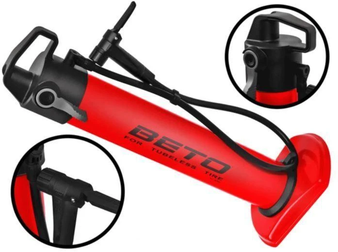 Oro talpa padangoms pūsti BETO CJA-001SA JetAir 160psi (tubeless) red