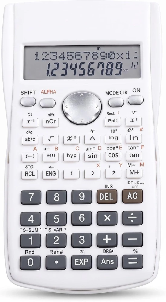 Bewinner mokslinis skaičiuotuvas su 240 funkcijomis ir 12 skaitmenų ekranu, Bewinner4z0qrtf5m8-11