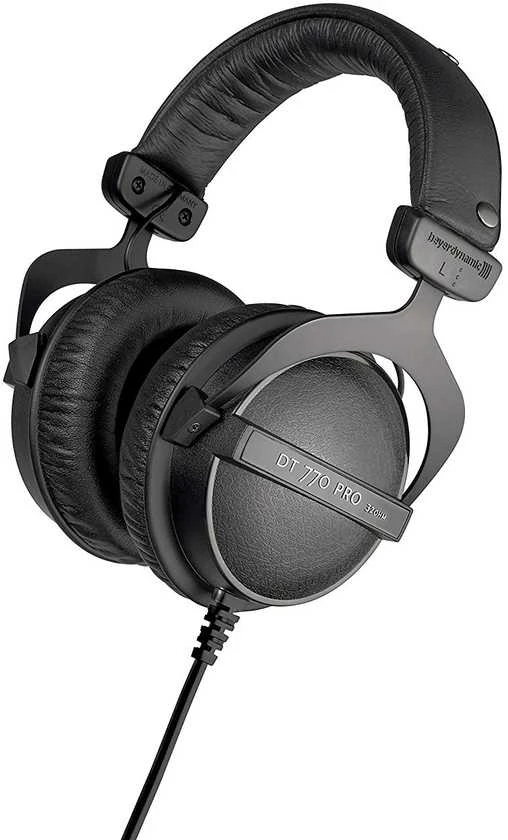 Studijinės ausinės Beyerdynamic DT 770 PRO, 32 omų, Juodos