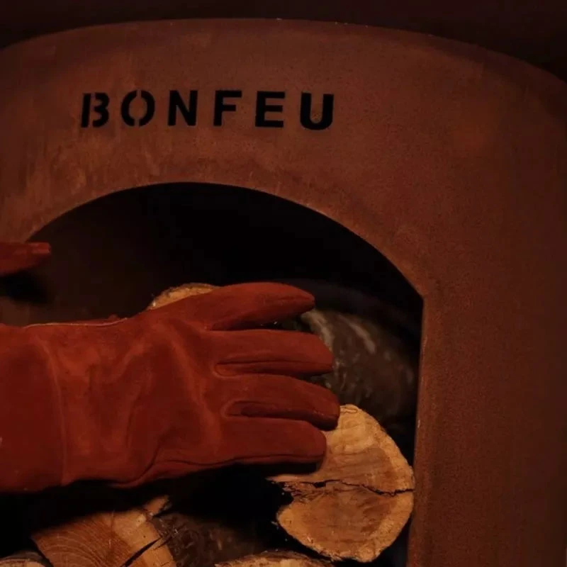Bonfeu BF Bonbiza XL atviras rūdinto metalo sodo židinys