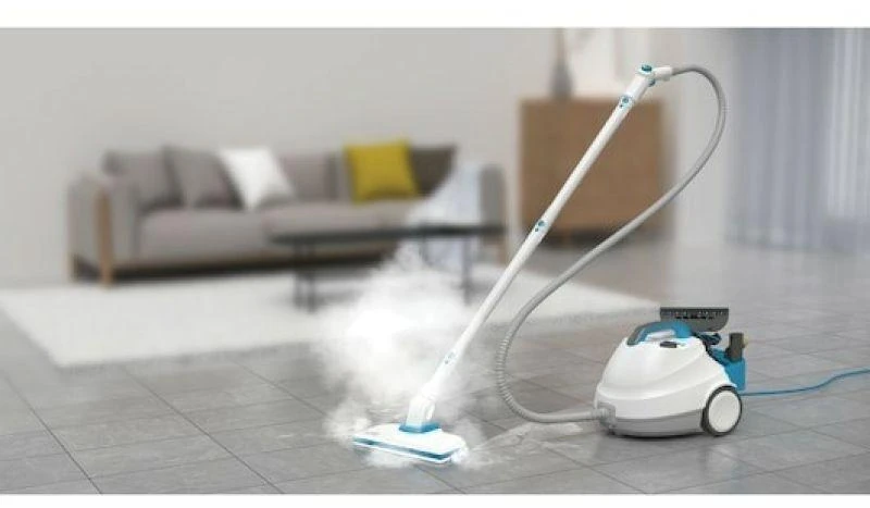 Black & Decker Juodas & Decker Namų ir virtuvės prietaisas - Juodas+DECKER BHSMP2314-QS 1.2L 2300W Garų valytuvas 4 Bar Mėlyna, Balta