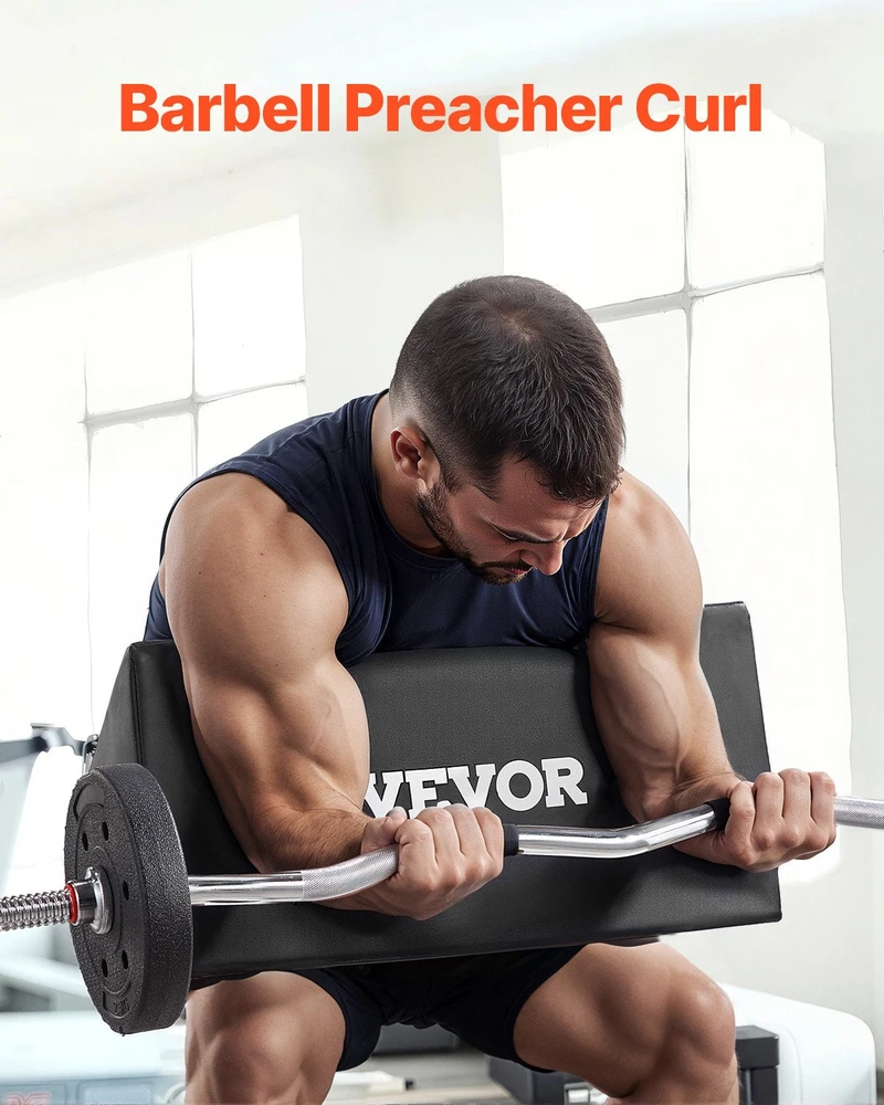VEVOR Rankų lenkimo padas bicepsui namų sporto salei