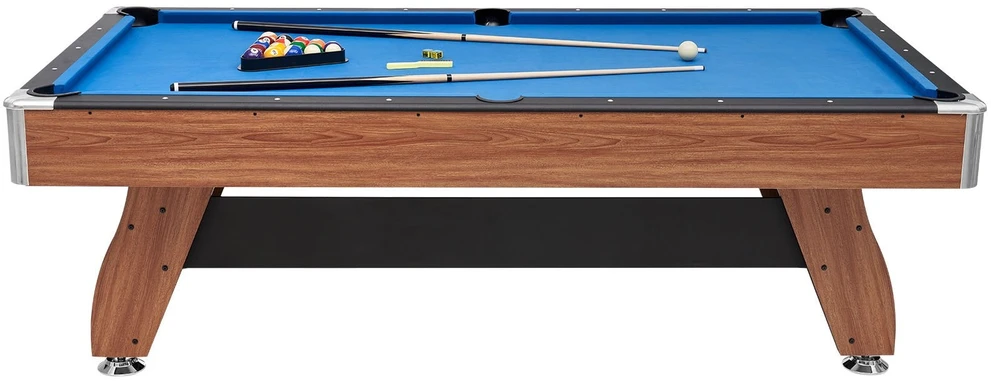 VEVOR Biliardo stalas 244 cm su medine apdaila
