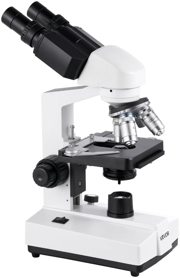 VEVOR Dvejslųbė binokulinė mikroskopas 40-5000X