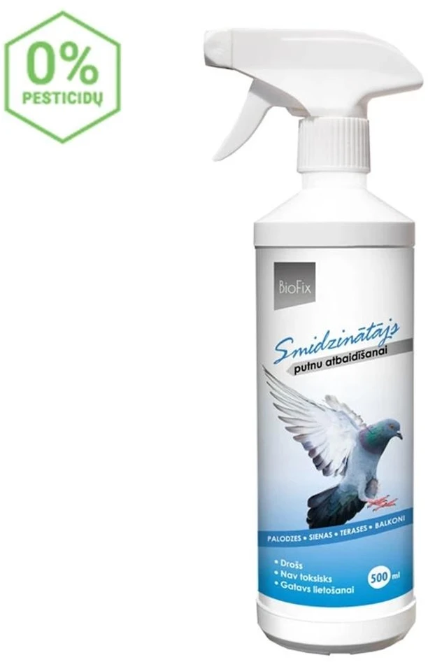 BIOFIX BIRD STOP purškiama apsauga nuo paukščių, 500 ml