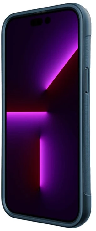 Biologiškai skaidus dėklas iPhone 14 Plus, mėlynas