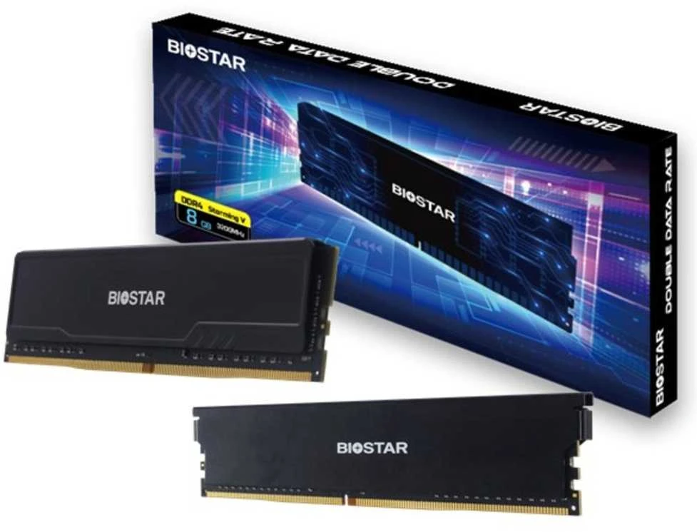 Biostar DDR4 RAM modulis su pakuote