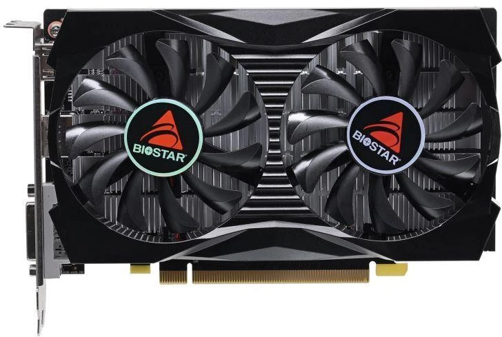 BIOSTAR GeForce GTX 1050 4GB vaizdo plokštė