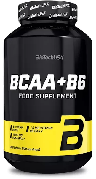 BioTech BCAA+B6 200 Tablečių