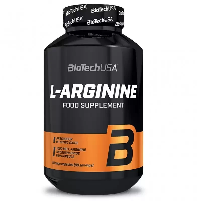 Biotech L-Arginine 90 kaps.