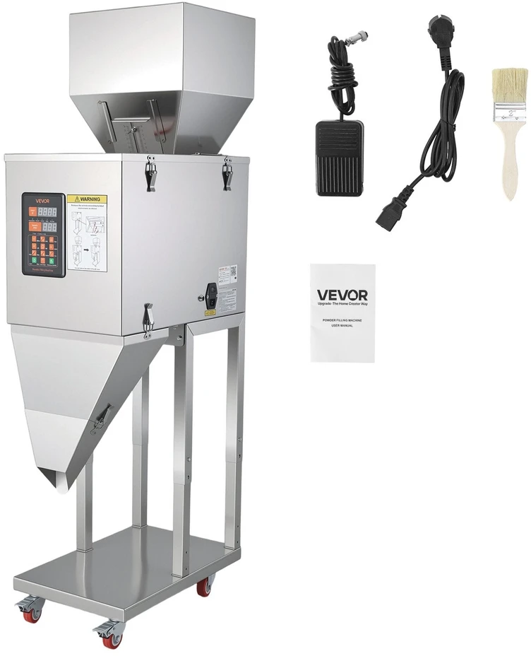 Birių produktų dozavimo mašina VEVOR F-3000-V2, 20-3000 g