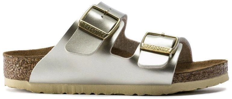 Birkenstock Arizona Kids Birko-Flor Electric Metallic Gold Siauri Basankoms (1014841)