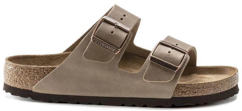 Birkenstock Arizona Soft Footbed Oiled Leather Tabako Rudos Siaurū Moteriŗki/Vyriŗki Basutės (0552813)