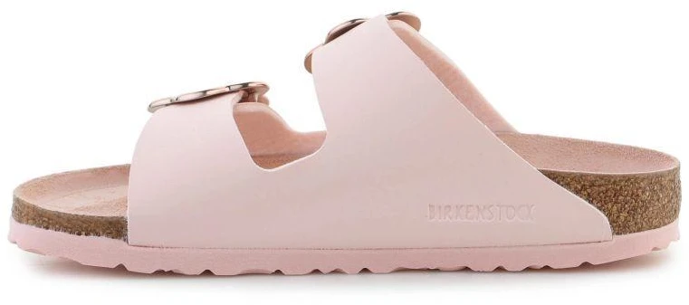 Birkenstock Arizona su gėlių sagtimi vaikams 1031703 šviesiai rožinis toninis