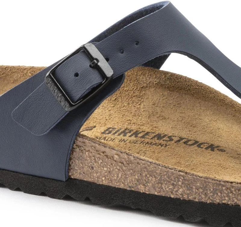 Birkenstock moteriški flip-flop'ai GIZEH BS 0143623 MĖLYNI (siauras plotis)