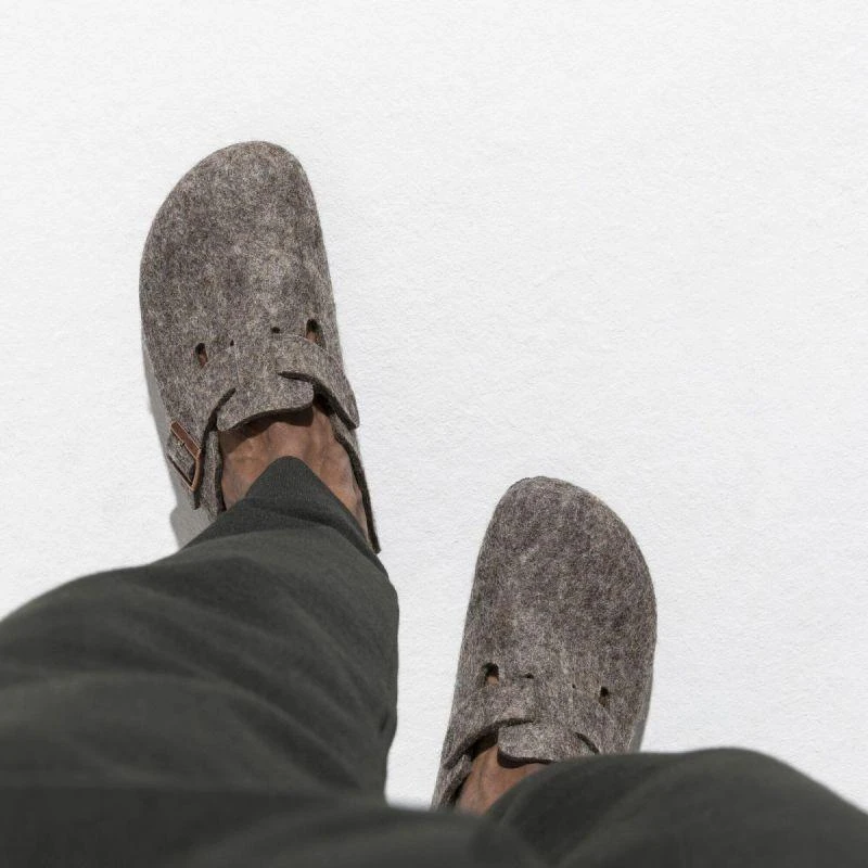 Birkenstock Moteriškos BOSTON BS 0160583 COCOA Klumpės (Siauresnis modelis)
