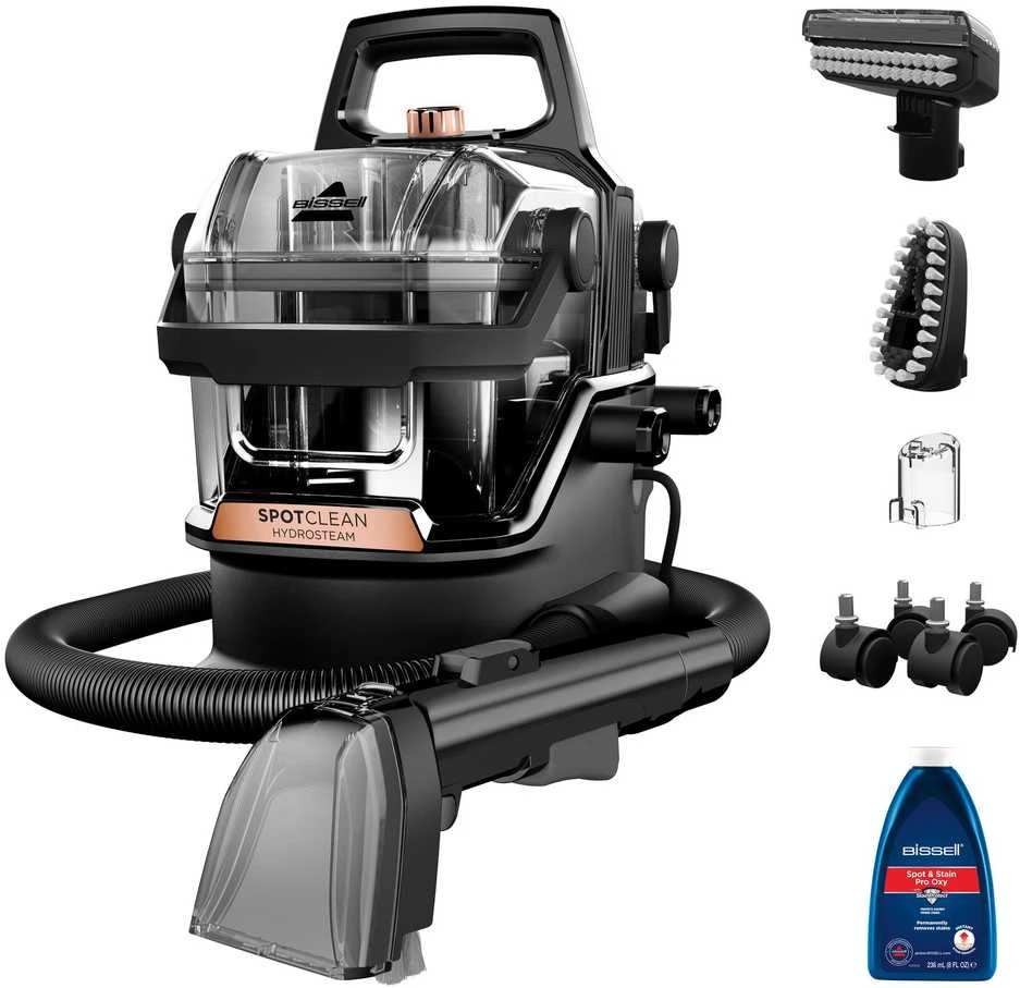 Kilimų ir baldų valymo įrenginys BISSELL SpotClean HydroSteam Pro, 1000W