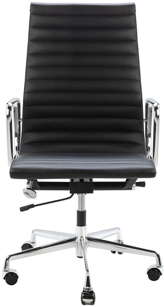 Biuro kėdė AERON PRESTIGE PLUS, juoda, pagaminta iš natūralios odos