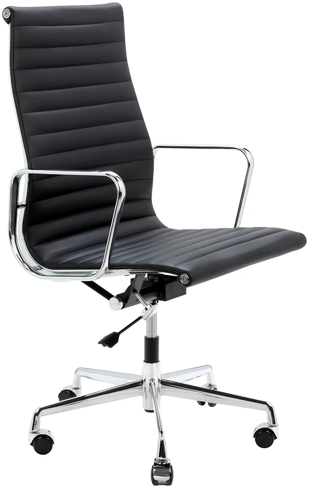 Biuro kėdė AERON PRESTIGE PLUS, juoda, pagaminta iš natūralios odos