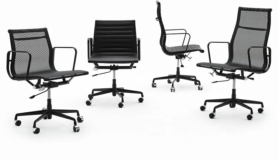 Biuro kėdė AERON PRESTIGE PLUS, juoda, pagaminta iš natūralios odos