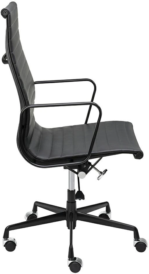 Biuro kėdė AERON PRESTIGE PLUS, juoda, pagaminta iš natūralios odos