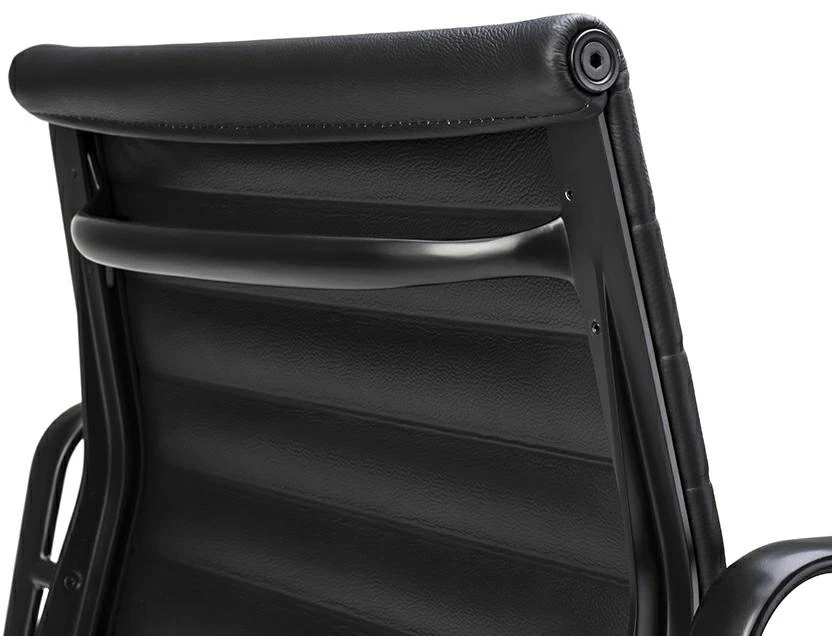 Biuro kėdė BODY PRESTIGE PLUS, juoda, pagaminta iš natūralios odos