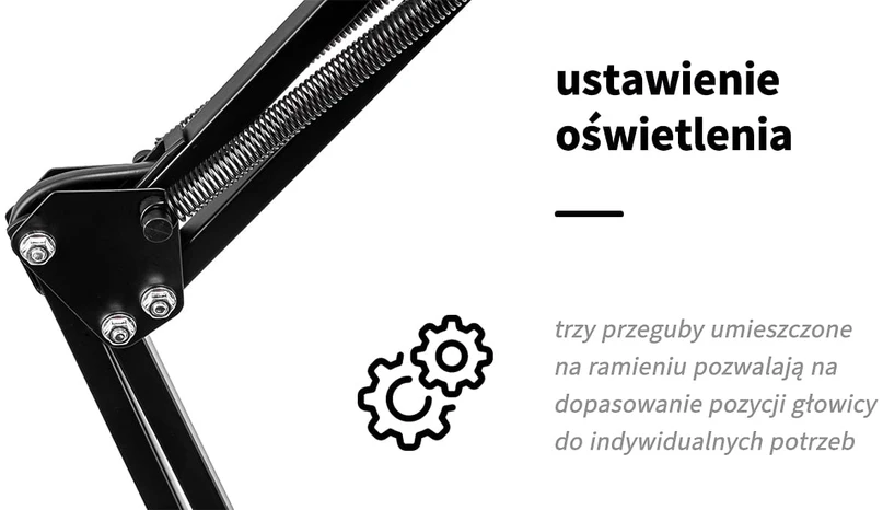 Activeshop Kosmetinė lempa su stovu PiX 314