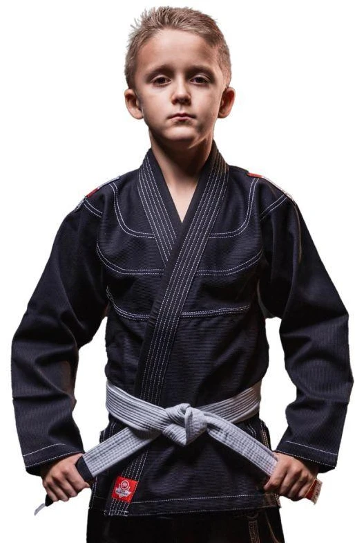 BJJ Gi vaikams juodas + NEMOKAMAS DIRŽAS - X-SERIES M0